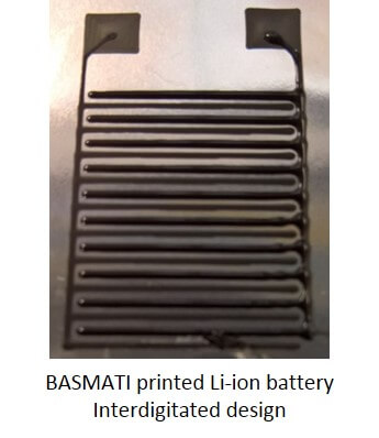 BASMATI   Interdigitated battery